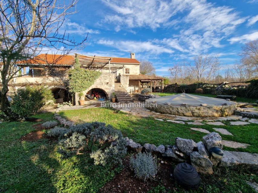 Stone house with a pool in a quiet location, near Dobrinj - island of Krk