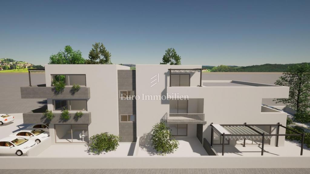 Apartment under construction with a garden, Novigrad