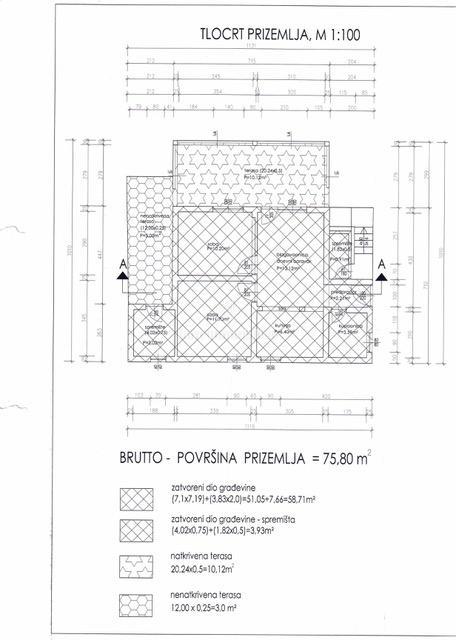 Vir - casa con appartamenti a 400 m dal mare