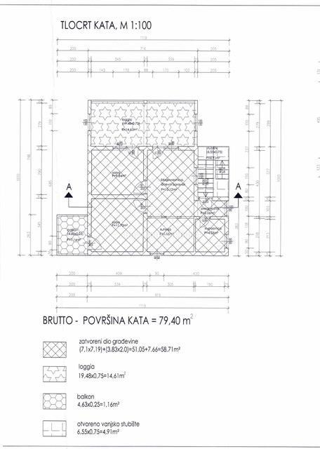 Vir - casa con appartamenti a 400 m dal mare