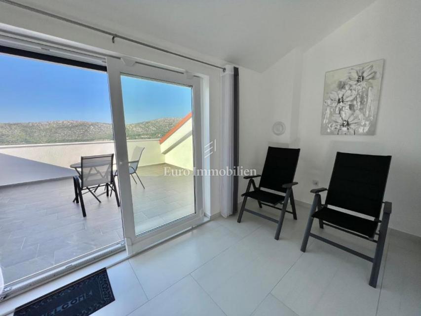 Bribir - Appartamento in mansarda con vista mare