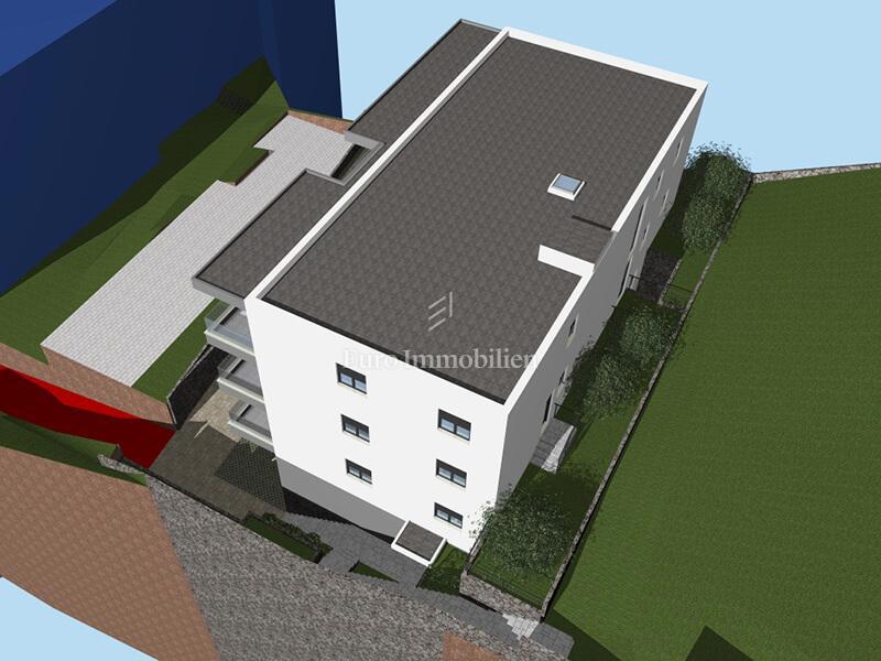 Nuova costruzione sopra il centro di Makarska