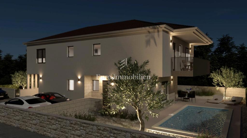 Malinska - casa nuova di qualità con piscina
