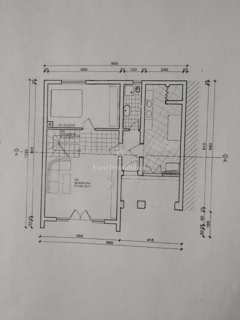 Casa con vista mare e due garage - Klenovica