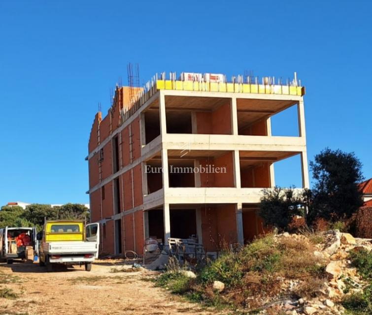 Mandre - attico con vista mare