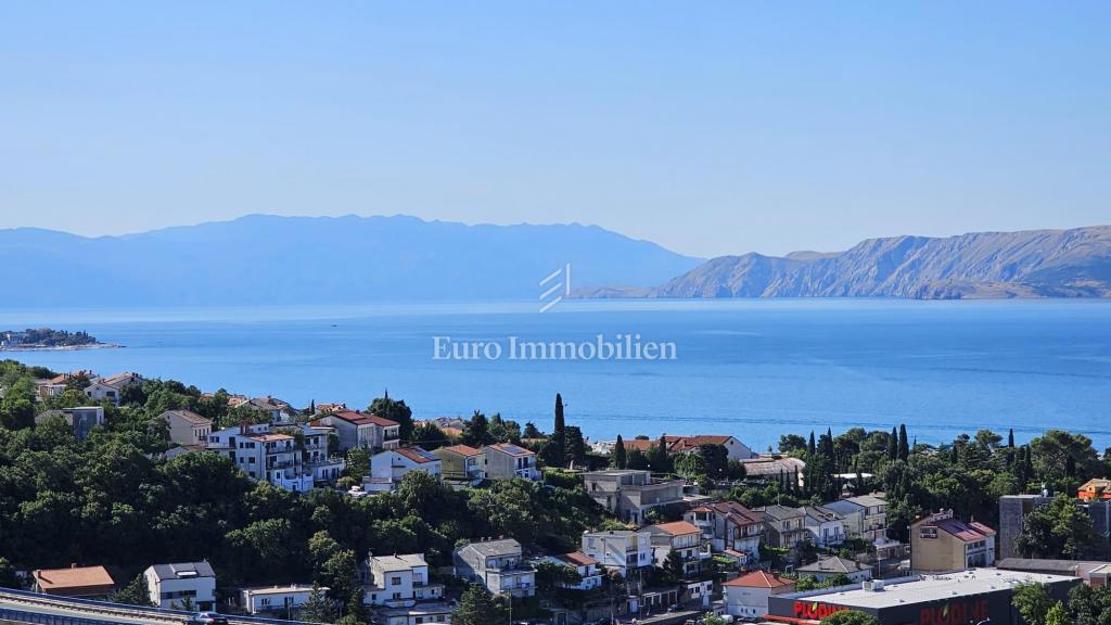 Crikvenica, Appartamento con Loggia e Vista Mare