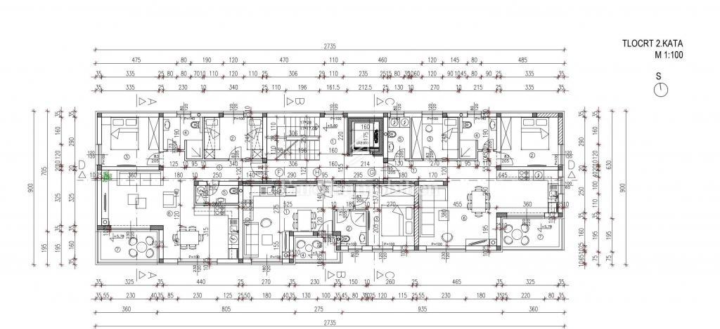 Nuova costruzione a Tar, Appartamento al 1° piano con ascensore