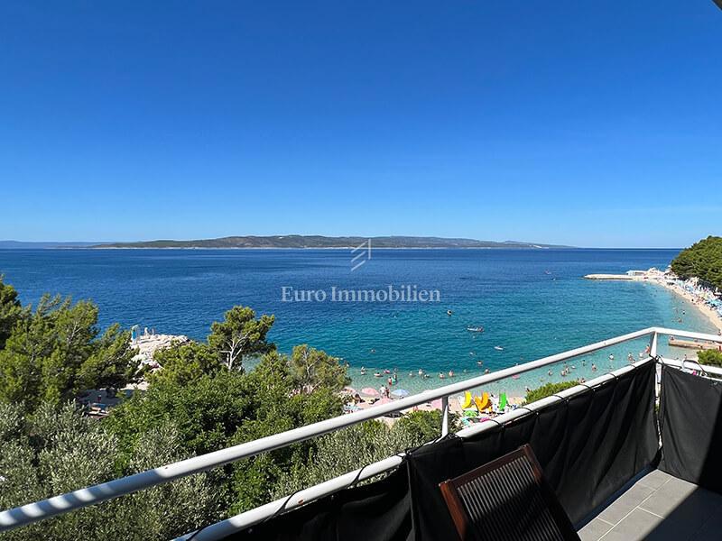 Due appartamenti in prima fila al mare a Baška Voda
