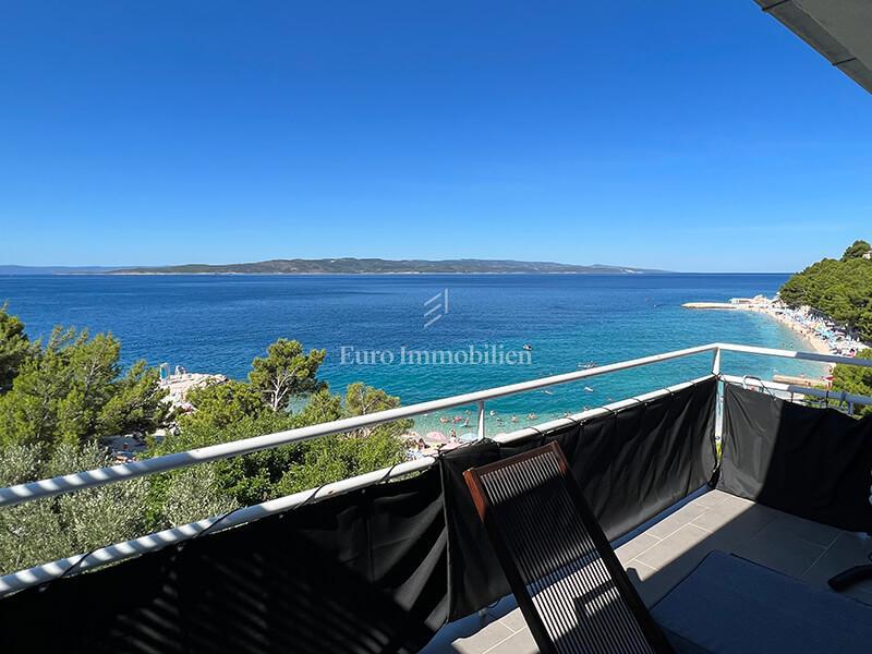 Due appartamenti in prima fila al mare a Baška Voda