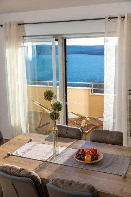 Appartamento con due terrazze e vista sul Quarnero