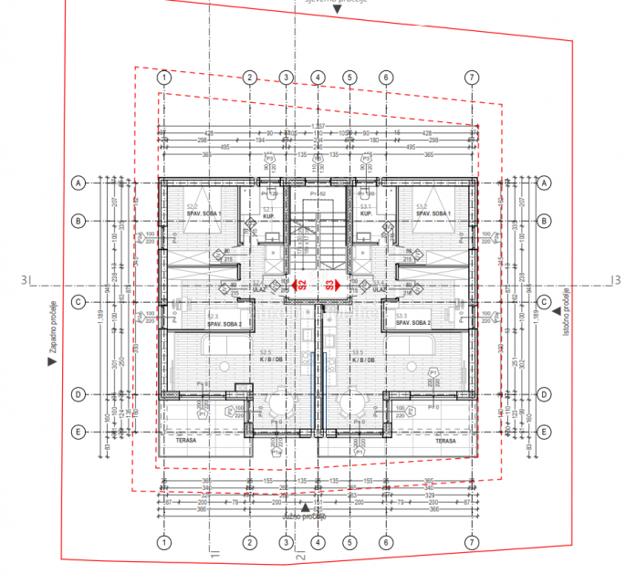 Povile – 1° piano nuova costruzione vicino al mare