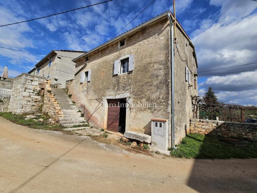 Autentica casa in pietra istriana con giardino - Visignano