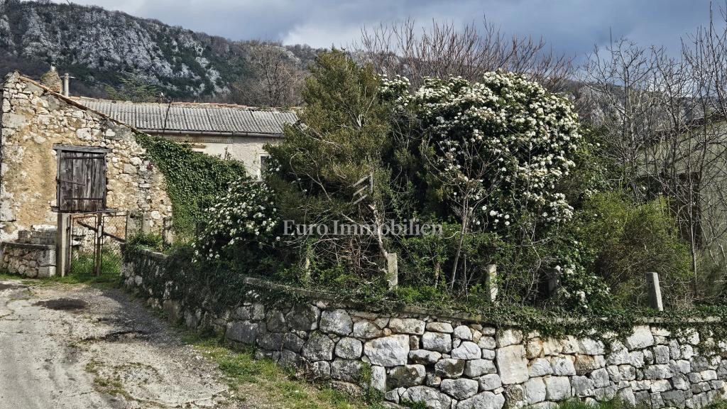 Bribir – terreno edificabile con vecchia casa in vendita