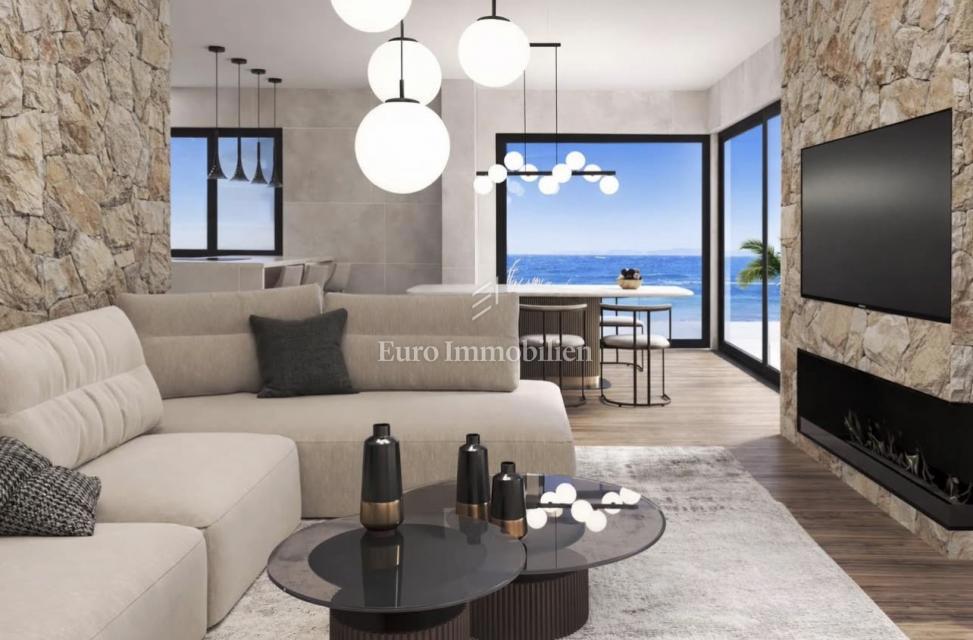 Opatija – Attico con giardino e vista panoramica