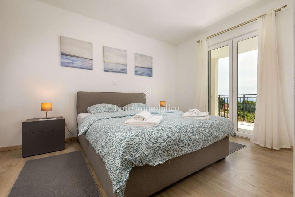 Istria - Villa con piscina e vista panoramica sul mare