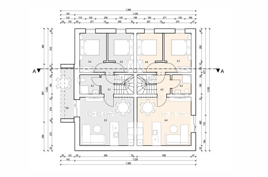 Malinska - appartamento con ampia terrazza