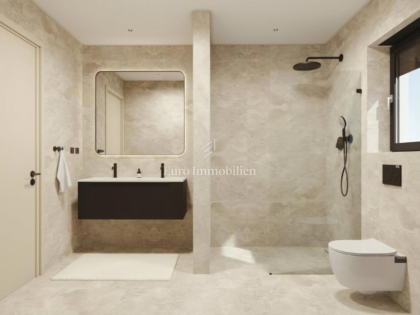 Šilo - una villa con vista mare e piscina riscaldata