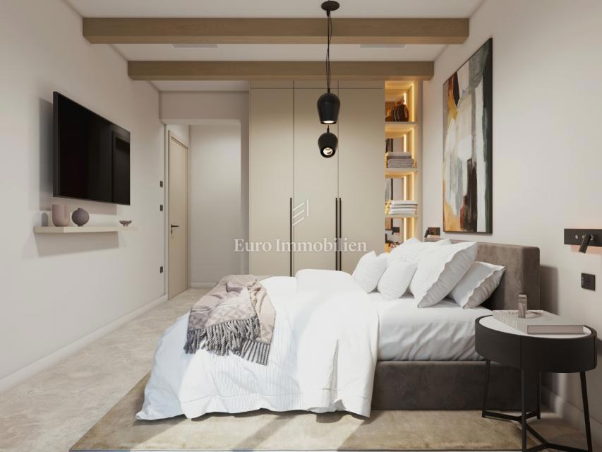 Šilo - una villa con vista mare e piscina riscaldata