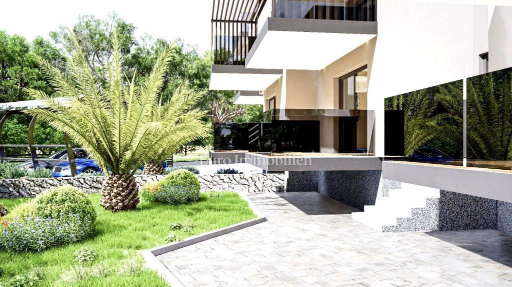 Fiumo - un moderno edificio di nuova costruzione