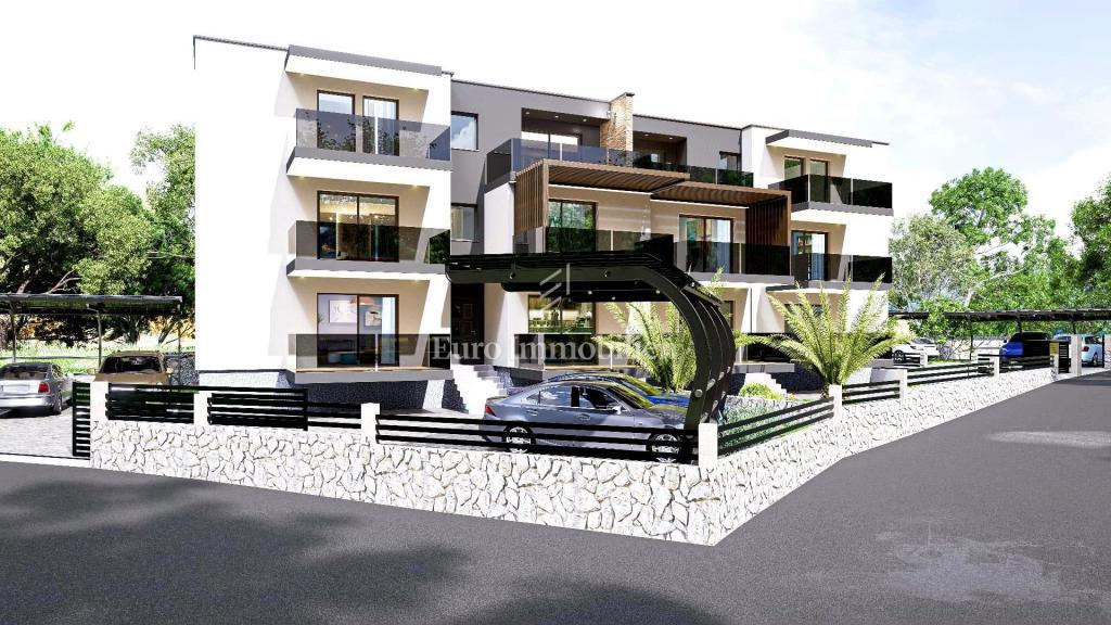 Fiumo - un moderno edificio di nuova costruzione