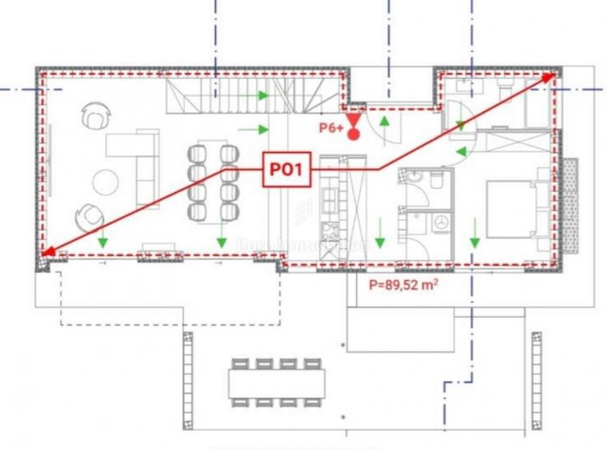 Isola di Pago - terreno edificabile con vista e permesso