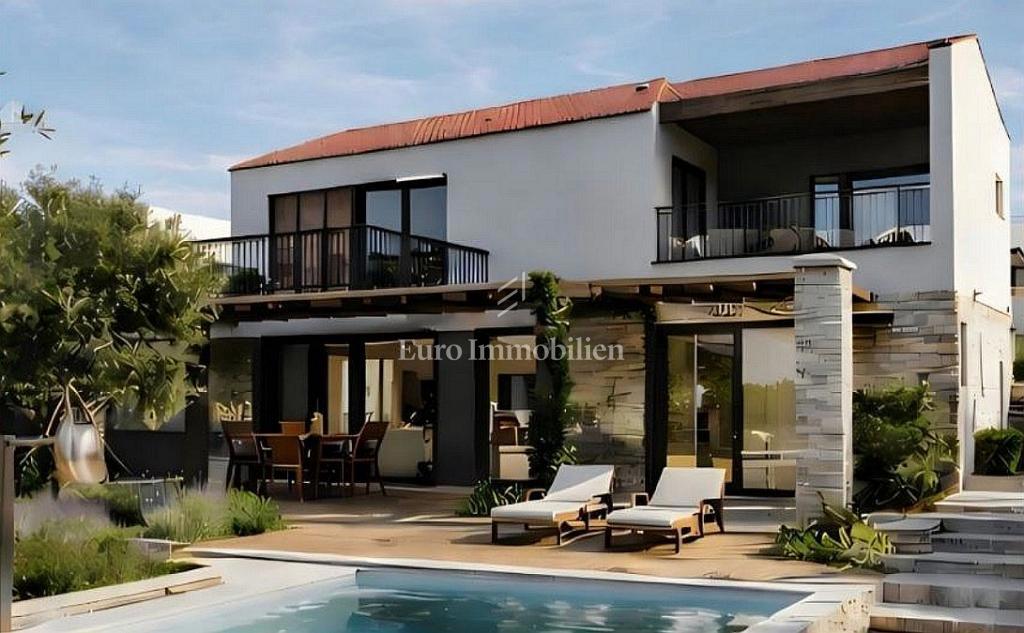 Isola di Pago - terreno edificabile con vista e permesso