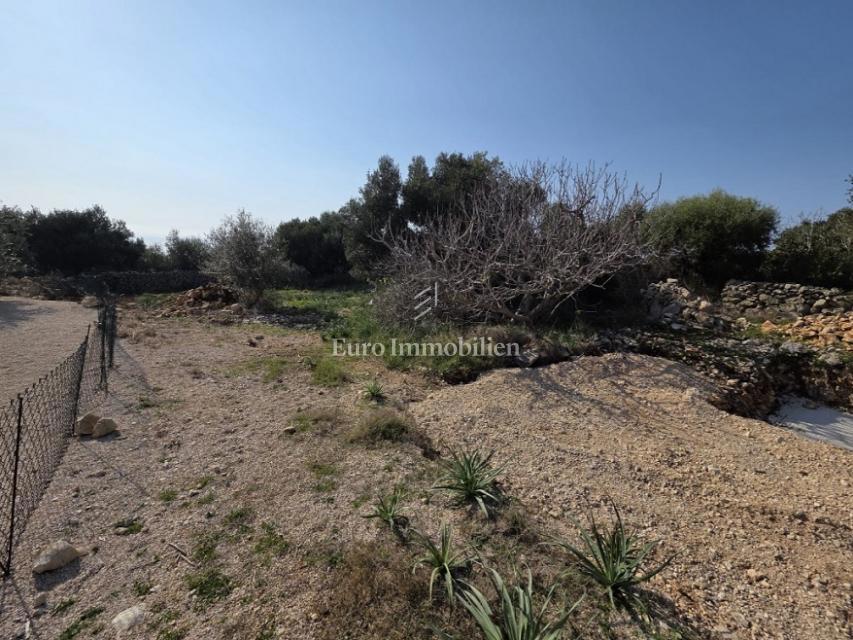 Isola di Pago - terreno edificabile con vista e permesso