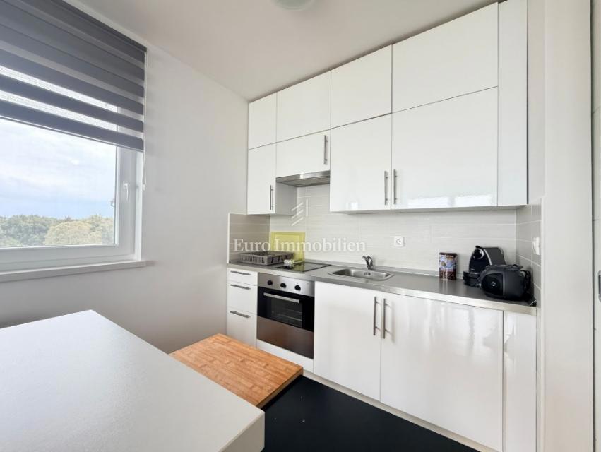 Novalja - appartamento con vista aperta, prima fila sul mare