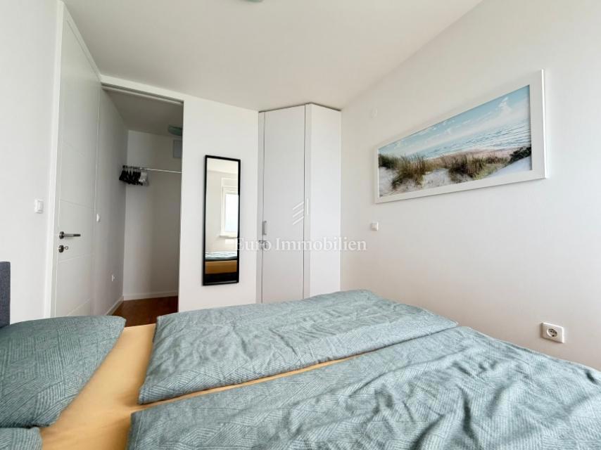 Novalja - appartamento con vista aperta, prima fila sul mare