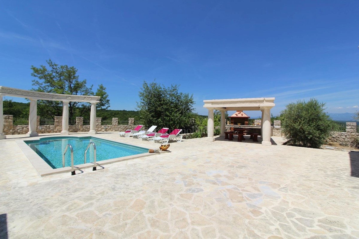 Unique mediterranean villa with pool on island Krk!