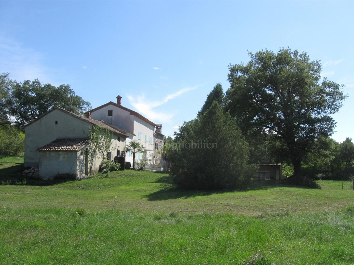 House with a swimming pool and a large garden in a quiet location