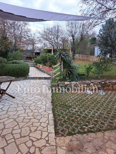 Detached house with a large garden - Njivice, island of Krk