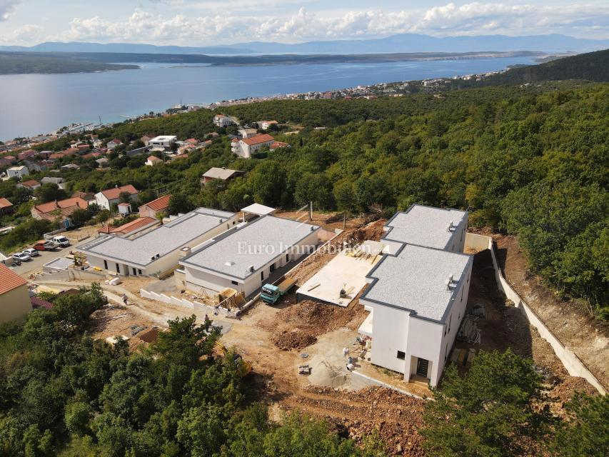 Crikvenica, villa moderna con vista mare