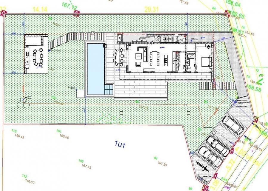 Villa con piscina in costruzione - zona Parenzo 