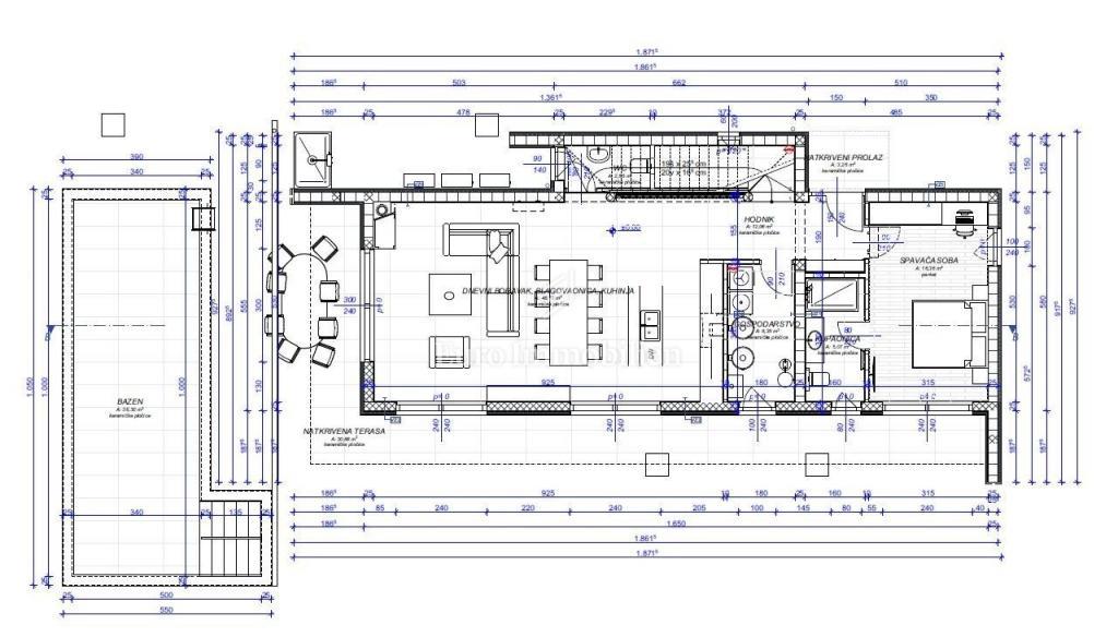 Villa con piscina in costruzione - zona Parenzo 