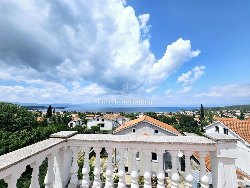 Appartamento con vista sul mare aperto - Malinska