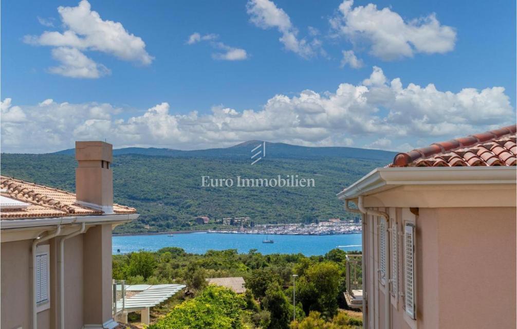 Villa con piscina e vista mare - isola di Krk