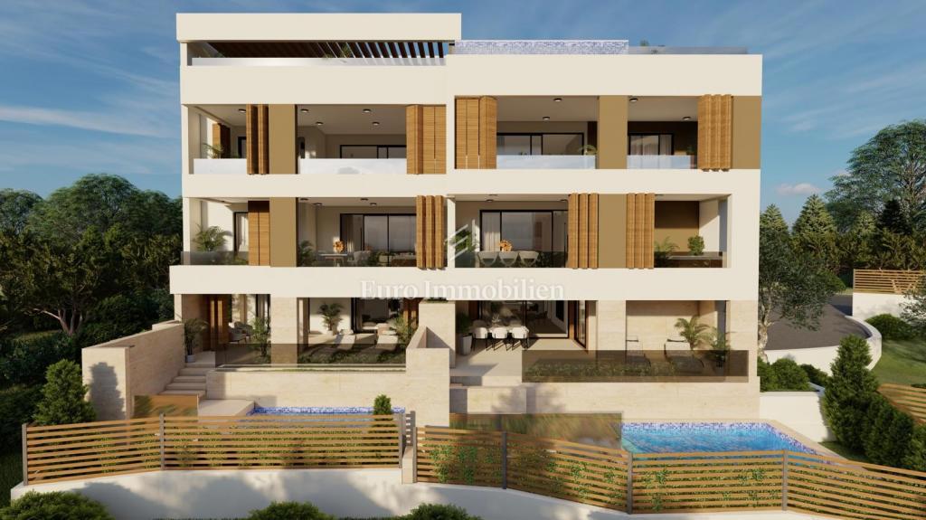 Primošten, appartamenti di lusso con vista mare