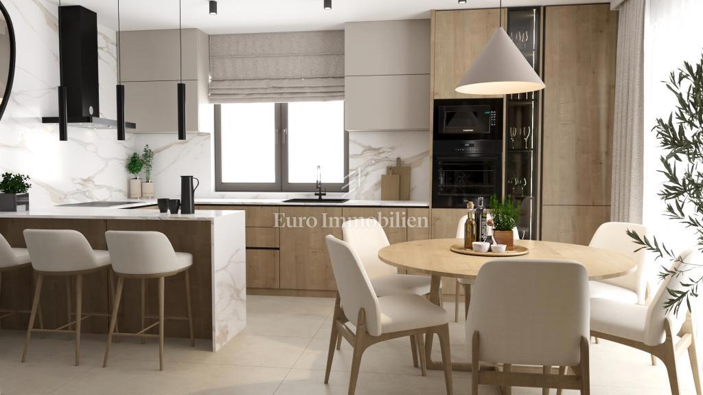 Moderna nuova casa con piscina, Malinska