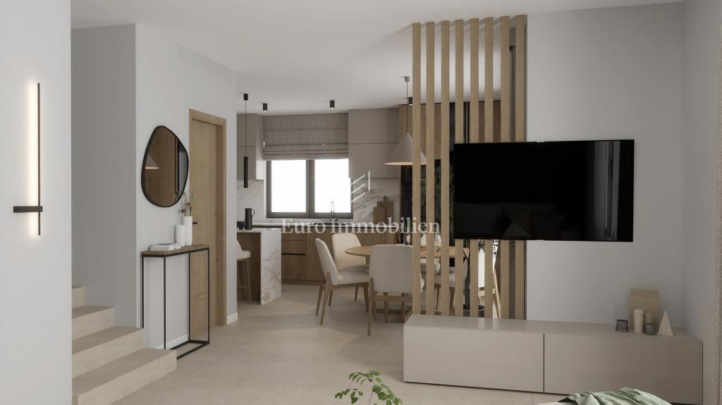 Moderna nuova casa con piscina, Malinska