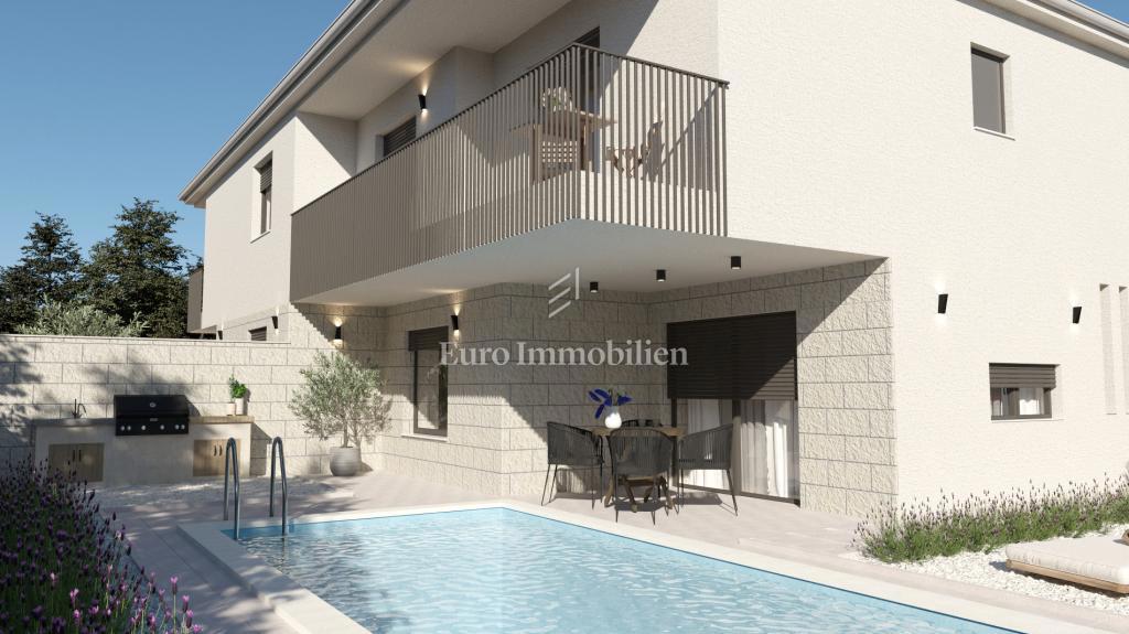 Moderna nuova casa con piscina, Malinska