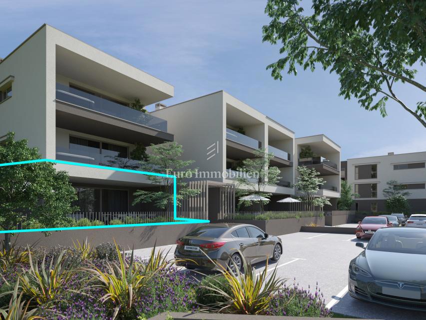 Peroj - appartamento in un nuovo edificio con cortile