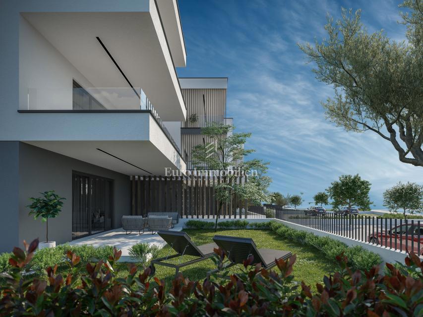 Peroj - appartamento in un nuovo edificio con cortile