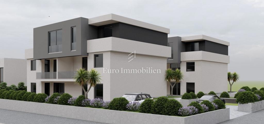 Šimuni, Pag - nuovo edificio, prima fila al mare