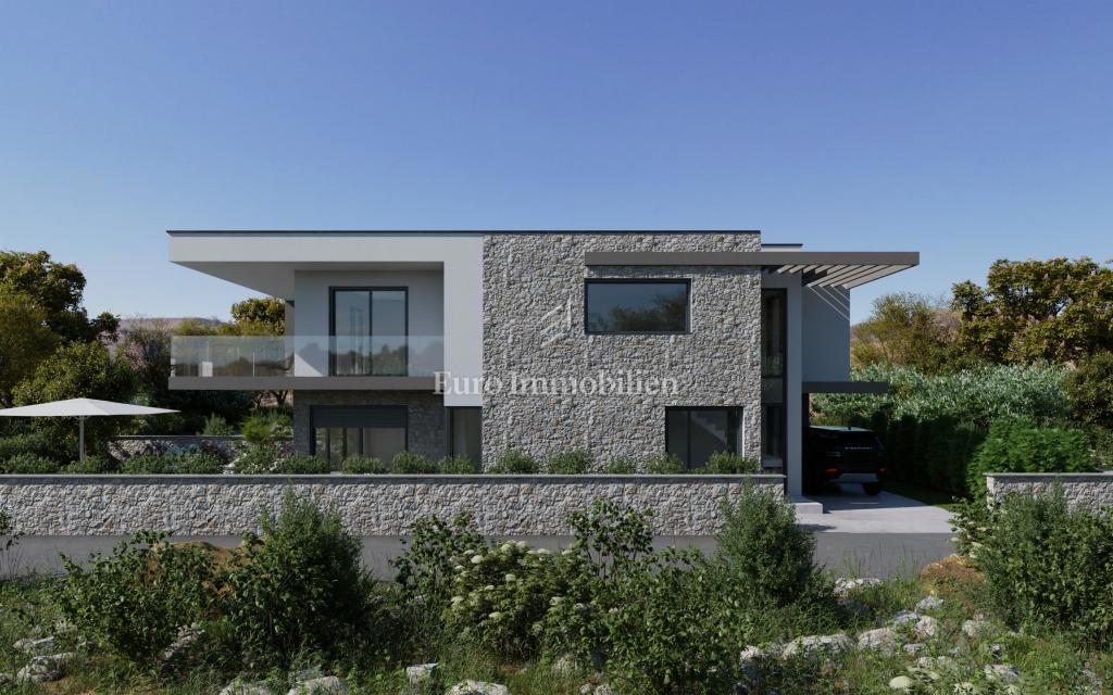 Murter - villa con piscina, prima fila al mare