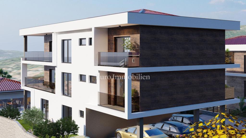 Nuova costruzione - appartamento con vista mare aperta