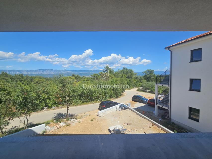 Baia di Soline, Krk - appartamento in un nuovo edificio