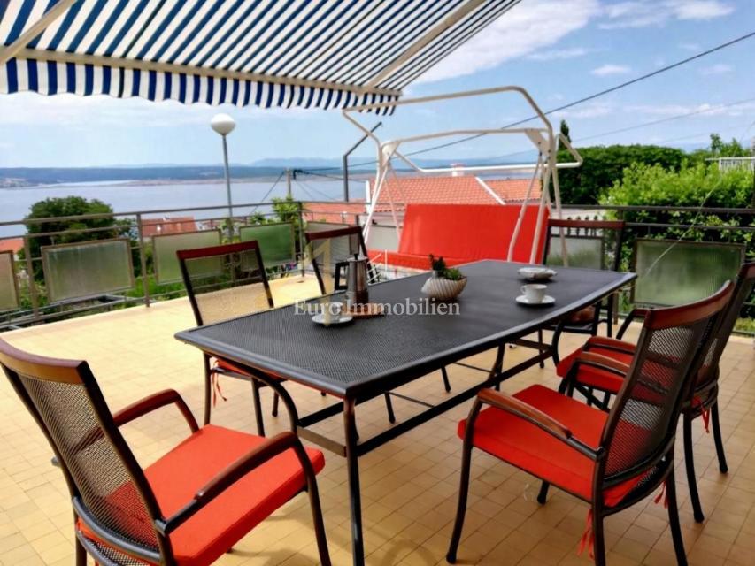 Crikvenica, Dramalj, casa con 2 appartamenti, vista mare