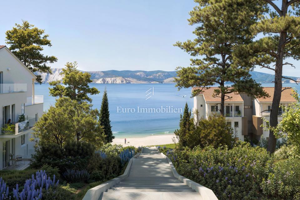 Novi Vinodolski - Ampio attico (penthouse), seconda fila al mare