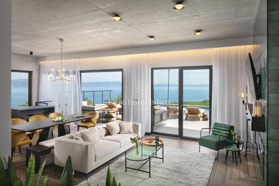 Istria - Villa di lusso con vista panoramica sul mare
